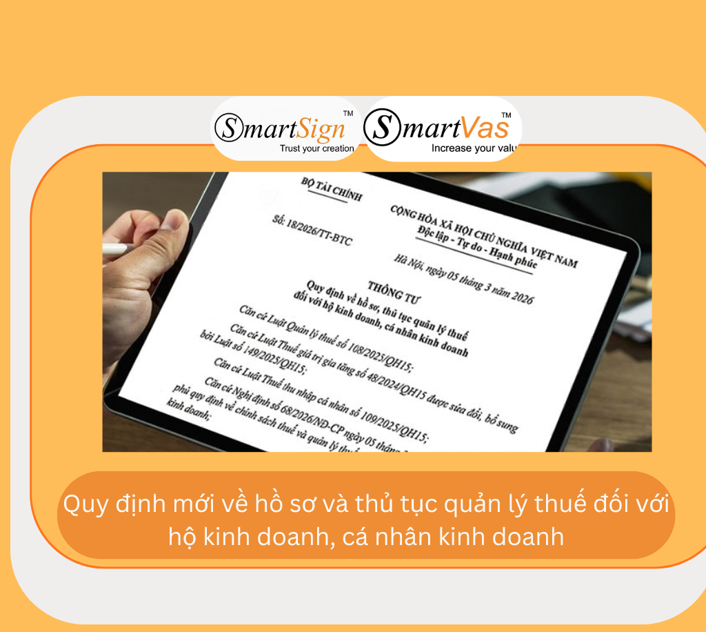 Thông tư 18/2026/TT-BTC: Quy định mới về hồ sơ và thủ tục quản lý thuế đối với hộ kinh doanh, cá nhân kinh doanh