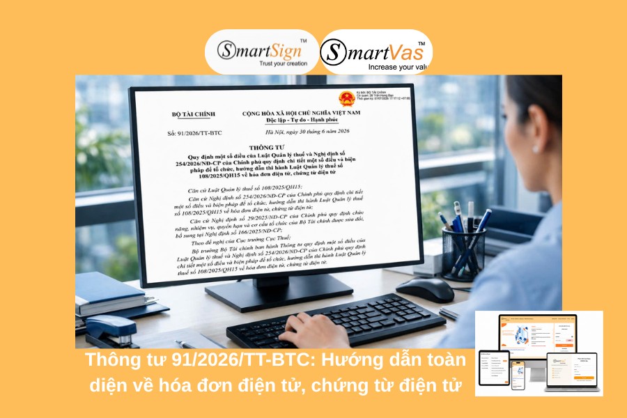Thông tư 91/2026/TT-BTC hóa đơn điện tử